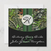 Camo Wedding Invitations Kaart (Voorkant)