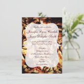 Camo Wedding Invitations Rustic Country Camouflage Kaart (Staand voorkant)