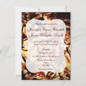 Camo Wedding Invitations Rustic Country Camouflage Kaart (Voorkant)