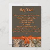Camo Wedding Invite Kaart (Voorkant)