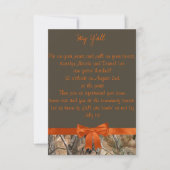 Camo Wedding Uitnodiging (Voorkant)