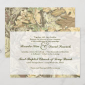 Camo Wedding Uitnodiging (Voorkant / Achterkant)