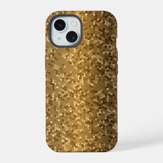 Camo: Woestijn Digitaal iPhone 15 Case (Achterkant)
