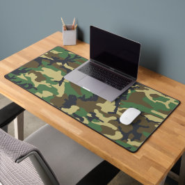 Camo Woodland Bureaumat