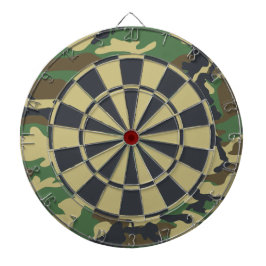 Camo Woodland Camouflage Dartbord