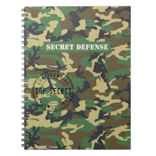 Camo Woodland Notitieboek