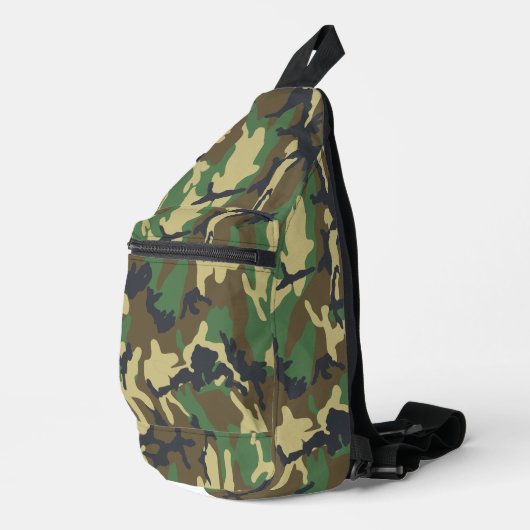 Camo Woodland Sling Bag (Rechterhoek)