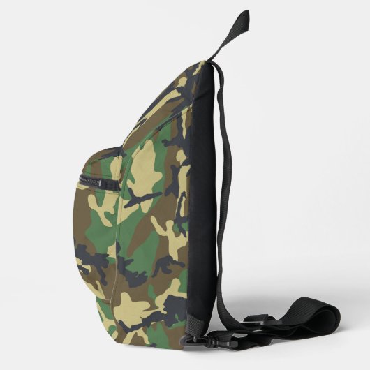 Camo Woodland Sling Bag (Rechts)