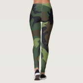 Camo Yoga Pants, Fun Leggings (Achterkant)