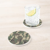 Camo, Zandsteen Drink Coasters Zandsteen Onderzetter (Zijkant)