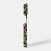 Camocamouflagepatroonmonogram initialen iPhone hoesje (Rechterkant)