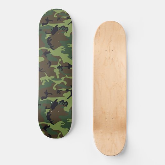 CAMOFLAGE HUNTING PATTERN PERSOONLIJK SKATEBOARD (Voorkant)