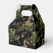 Camoflague Leger Camo Verjaardagsfeestje Favor Bedankdoosjes (Achterkant)