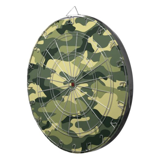 Camoflauge Dartboard Dartbord (Voorkant Rechts)