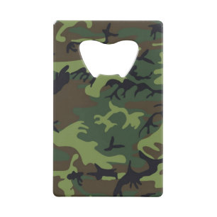 CAMOFLAUGE PATROON CREDITKAART FLESSENOPENER
