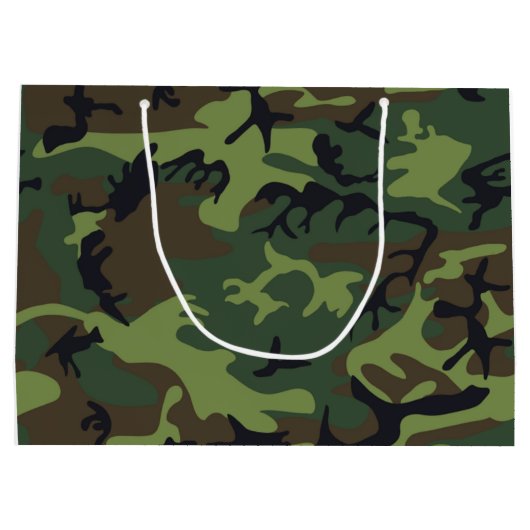 CAMOFLAUGE PATROON GROOT CADEAUZAKJE (Achterkant)