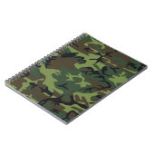 CAMOFLAUGE PATROON NOTITIEBOEK (Linkerzijde)