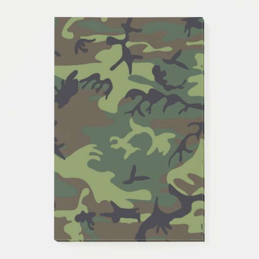 CAMOFLAUGE PATROON POST-IT® NOTES (Voorkant)