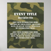 Camoflauge Poster (Voorkant)