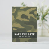 Camoflauge Save The Date (Staand voorkant)