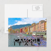Camogli Briefkaart (Voorkant / Achterkant)