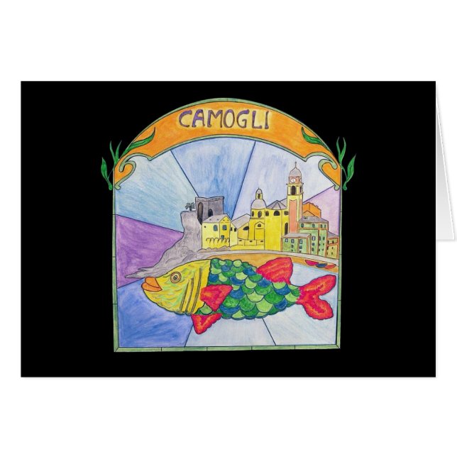 Camogli Fish (Voorkant Horizontaal)
