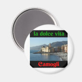 Camogli Italië Magneet (Voorkant / Achterkant)