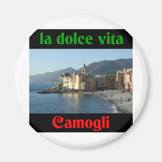 Camogli Italië Magneet (Voorkant)