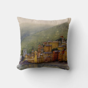 Camogli, Italië, Pillow Kussen