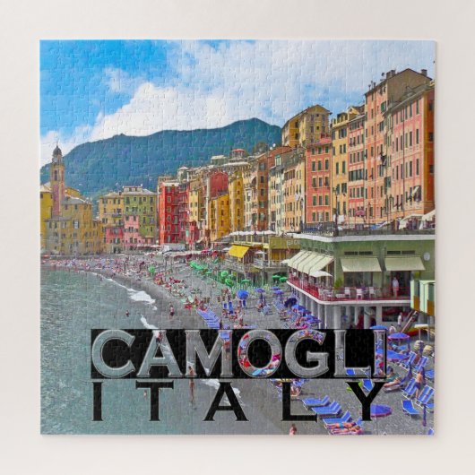 Camogli Legpuzzel (Verticaal)