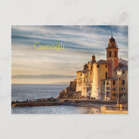 Camogli Liguria Briefkaart (Voorkant)
