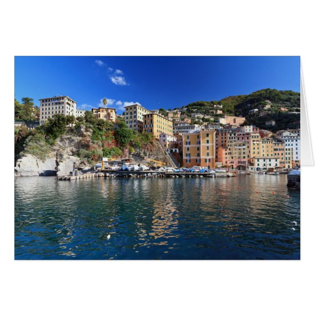 Camogli uit het zee (Voorkant Horizontaal)