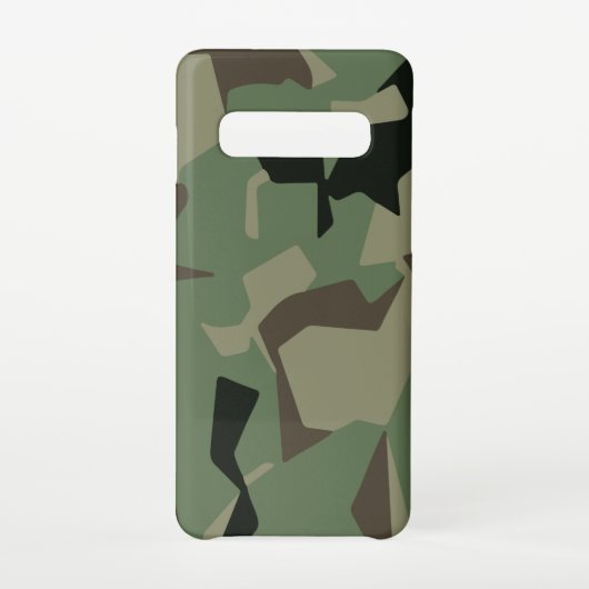 Camografisch patroon samsung galaxy hoesje (Achterkant)