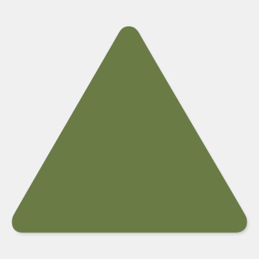 Camogroen (vaste kleur) sticker (Voorkant)