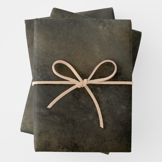 Camogroenbruine natuurlijke trendy camouflage inpakpapier vel (In situ)