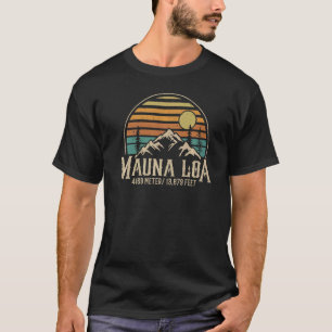 Camoing Hawaii Hiking Mountain Outdoor Mauna Loa T-shirt