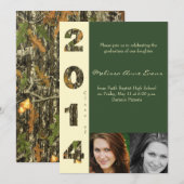 Camoklasse 2014 Afstuderen Uitnodiging (Voorkant / Achterkant)