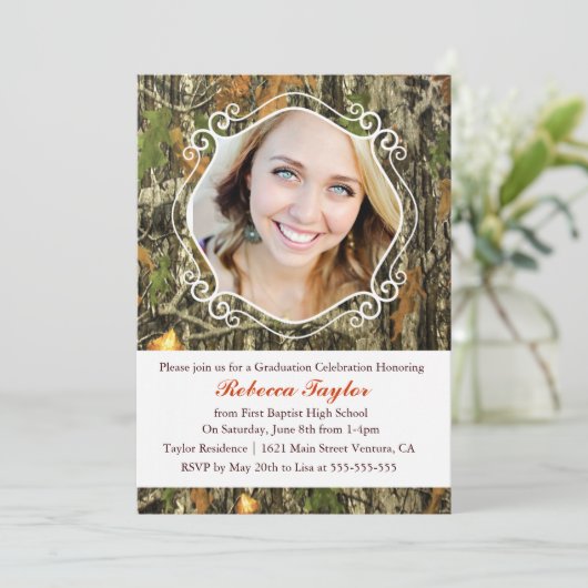 Camoklasse 2014 Afstuderen Uitnodiging (Staand voorkant)