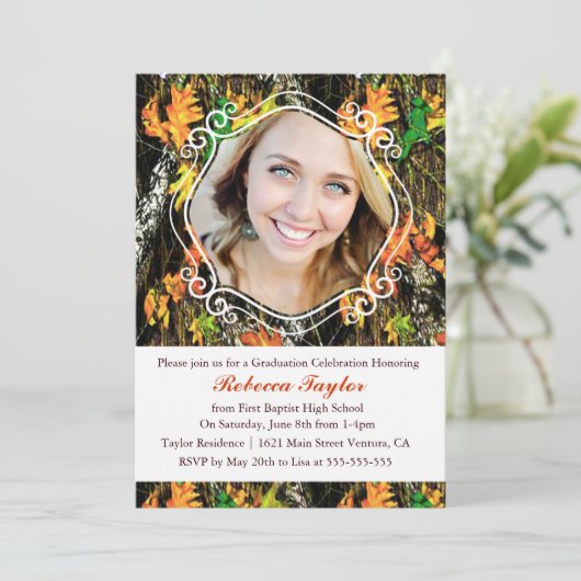 Camoklasse 2014 Afstuderen Uitnodiging (Staand voorkant)