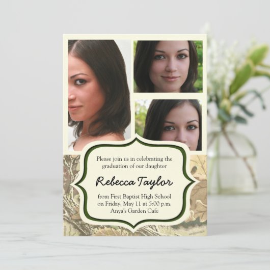 Camoklasse 2014 Afstuderen Uitnodiging (Staand voorkant)