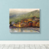 Camolgi, Italië verpakt canvas print (Insitu (Houten vloer))