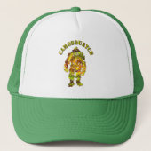 CamoSquatch: Bobo zal nooit een Bigfoot vinden Trucker Pet (Voorkant)