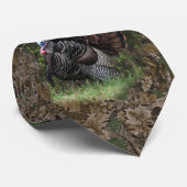 CamoTurkey Strut (groter afbeelding) Stropdas (Opgerold)