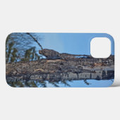 Camouflaed Great Grey Owl and Tree Wildlife Foto Case-Mate iPhone Case (Achterkant (horizontaal))