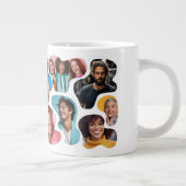 Camouflage 14 Photo Mug Grote Koffiekop (Rechts)