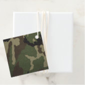 Camouflage 1 bedankjes labels (In situ)