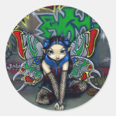 "Camouflage #1" Sticker (Voorkant)