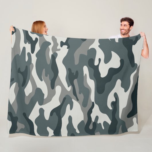 Camouflage 4 60x80 Fleece Deken (In situ)