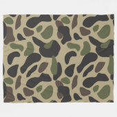 Camouflage 5 60x80 fleece deken (Voorkant (Horizontaal))