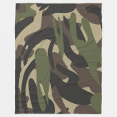 Camouflage 8 60x80 Fleece Deken (Voorkant)